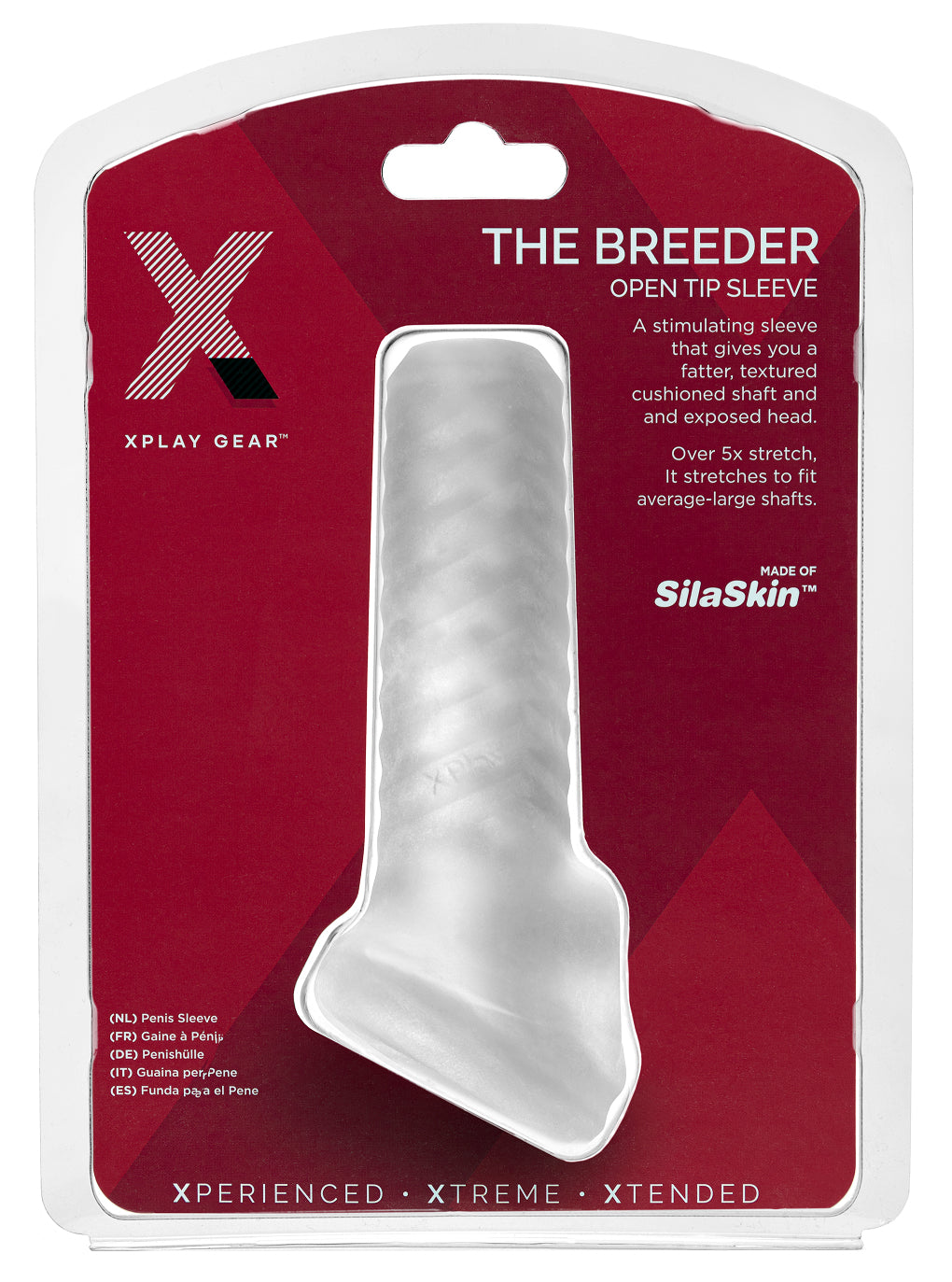 Xplay Breeder - Sleeve - Clear PF-XP20C