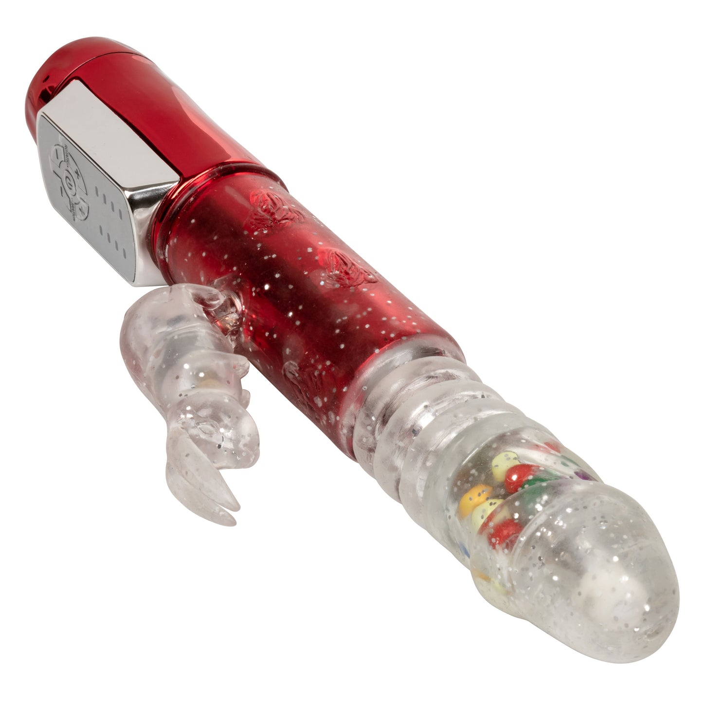 Naughty Bits Cumball Machine Thrusting Jack  Rabbit Vibrator - Red SE4410253