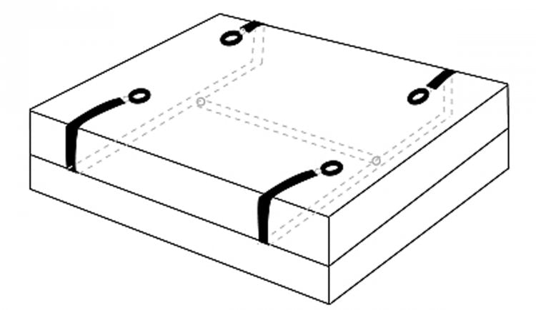 Hold Me Under the Bed Restraint System FR-AD634