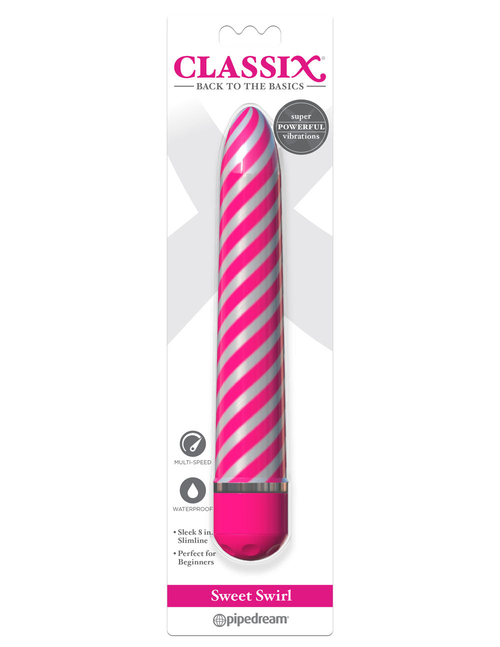 Sweet Swirl Vibrator - Pink PD1985-11