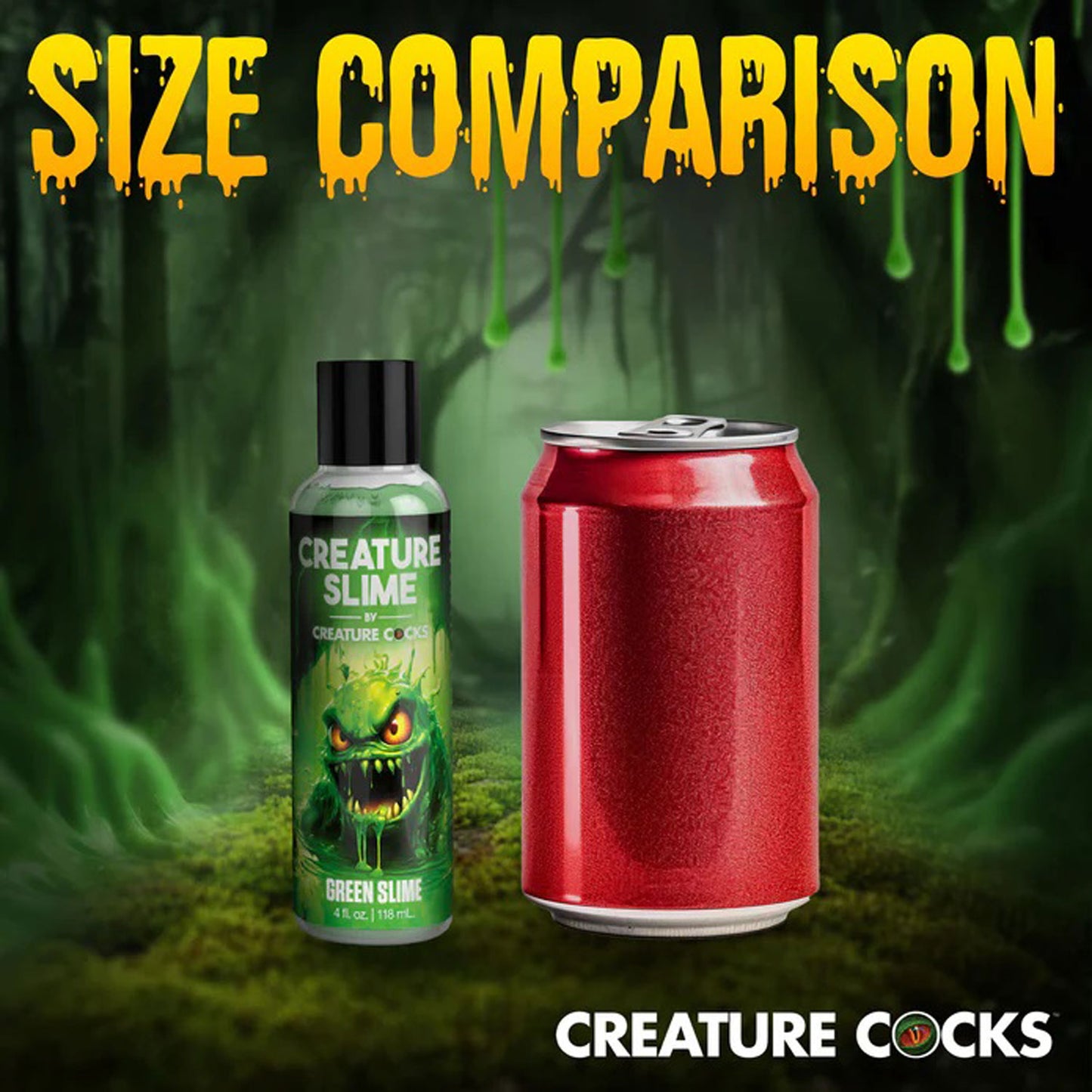 4oz Creature Slime Green Slime Water-Based - Lubricant CC-AH586-4OZ