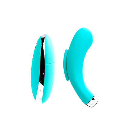 Niki Rechargeable Flexible Magnetic Panty Vibe -  Turquoise VI-P1601