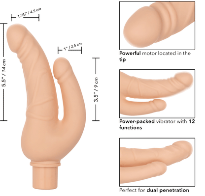 Rechargeable Power Stud Over and Under - Ivory SE0842453