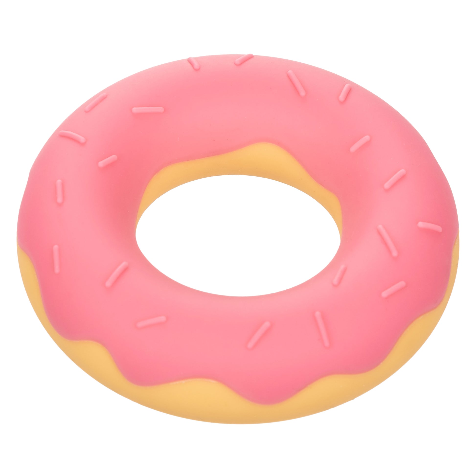 Naughty Bits Dickin Donuts Silicone Donut Cock  Ring - Pink SE4410502