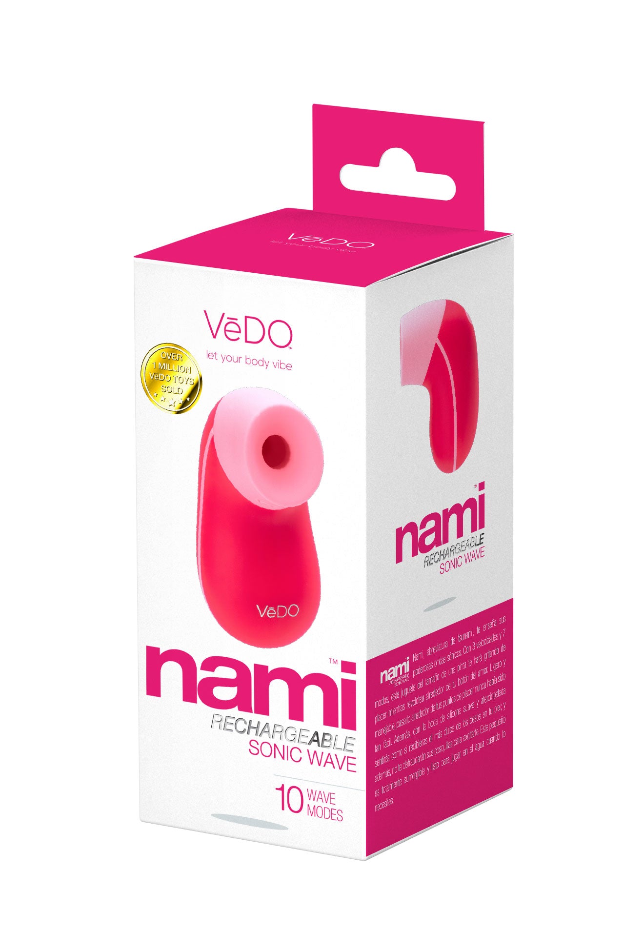 Nami Rechargeable Sonic Vibe - Foxy Pink VI-F1009