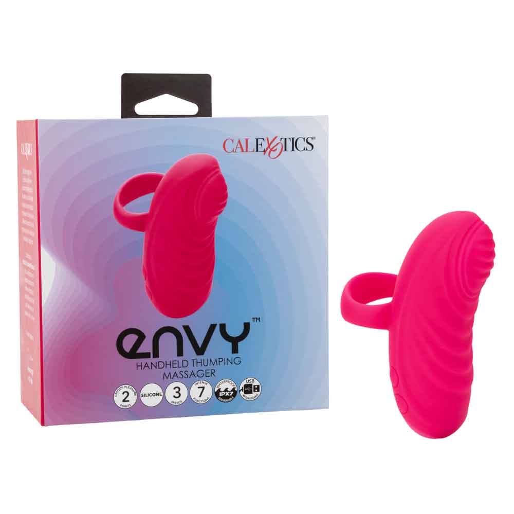 Envy Handheld Thumping Massager - Pink SE0012103