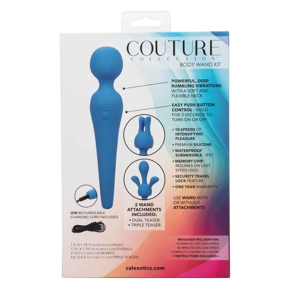 Couture Collection Body Wand Kit - Blue SE4575103