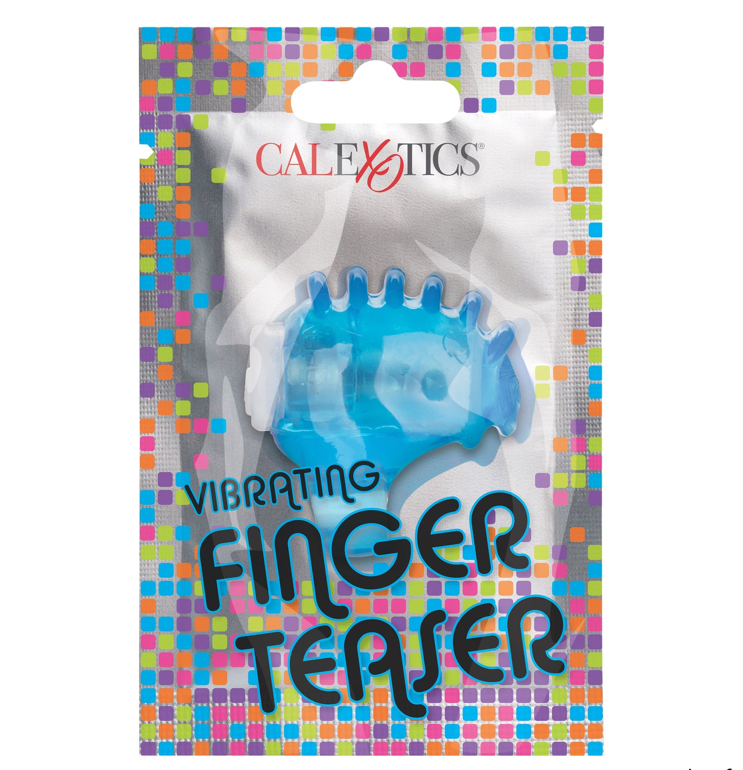 Foil Pack Vibrating Finger Teaser - Blue SE8000801