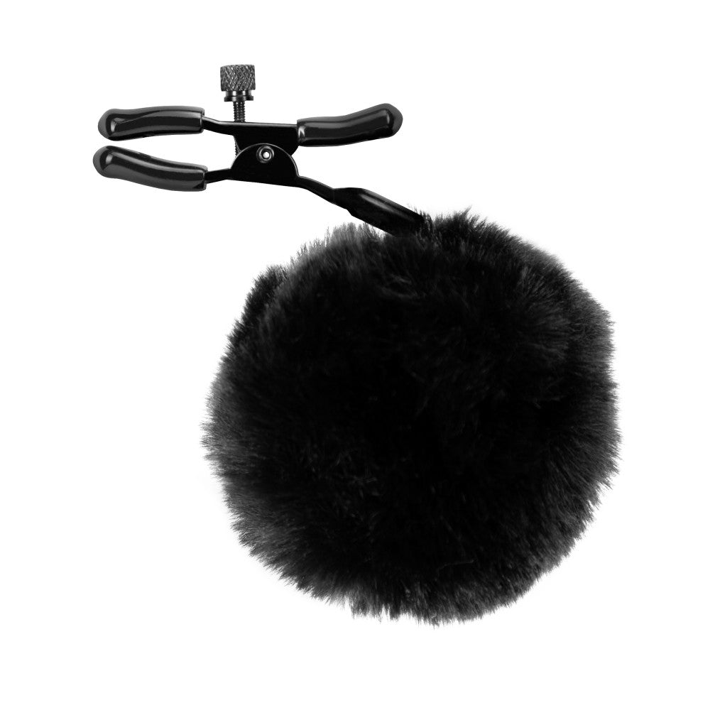 Noir - Pom Adjustable Nipple Clamps - Black BL-89305