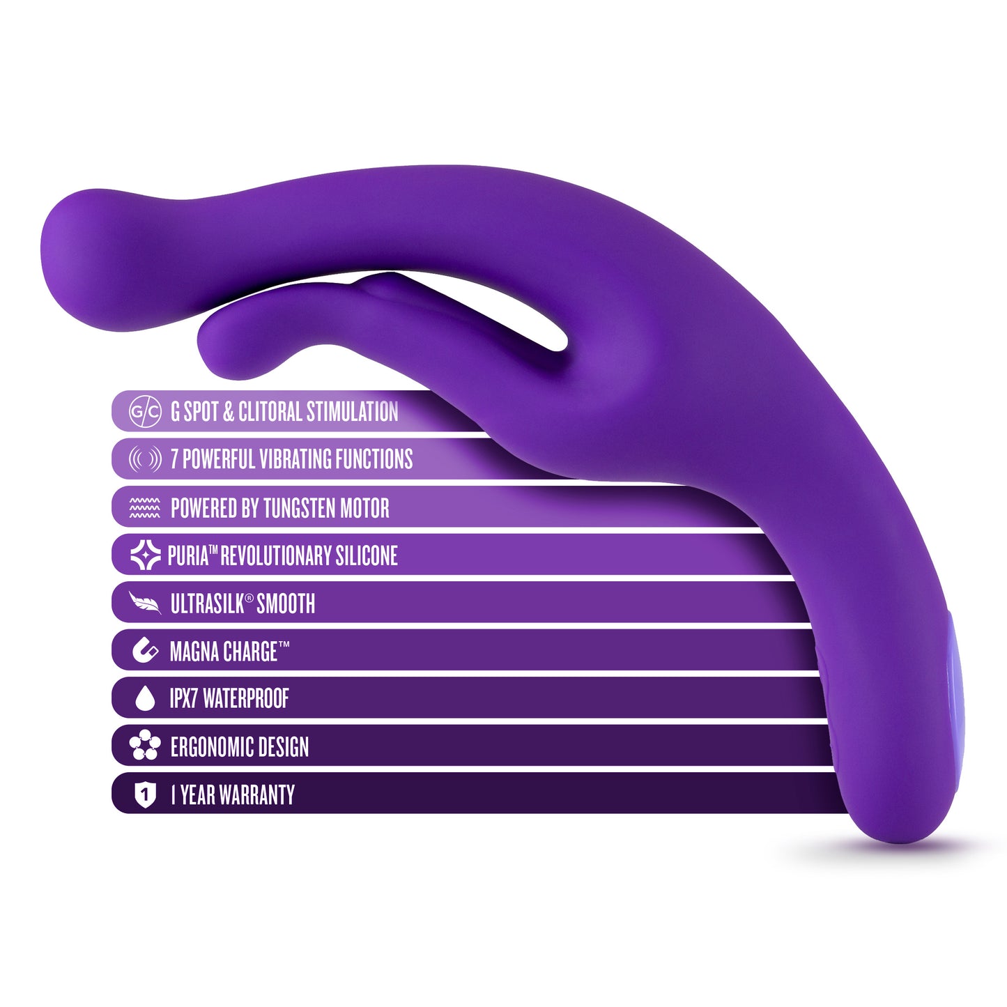 Wellness - G Wave Vibrator -Purple BL-33701