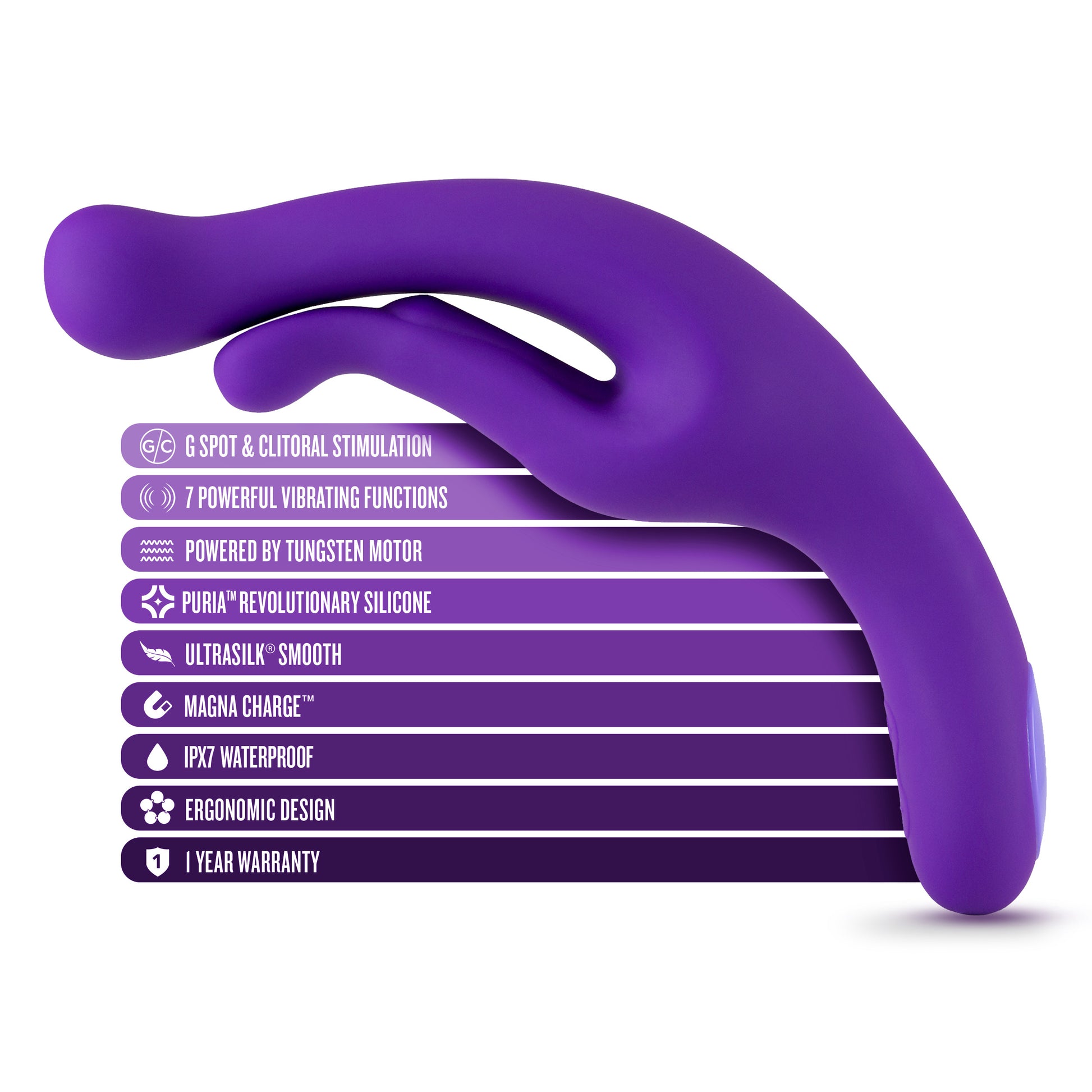 Wellness - G Wave Vibrator -Purple BL-33701