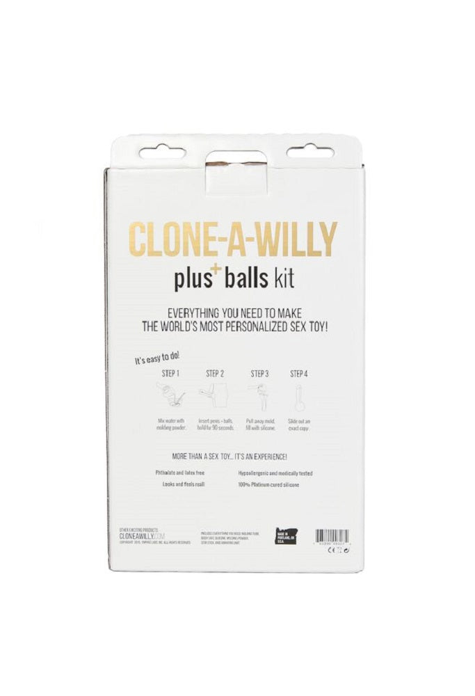 Clone-a Willy Plus Balls Kit - Light Skin Tone BD9327