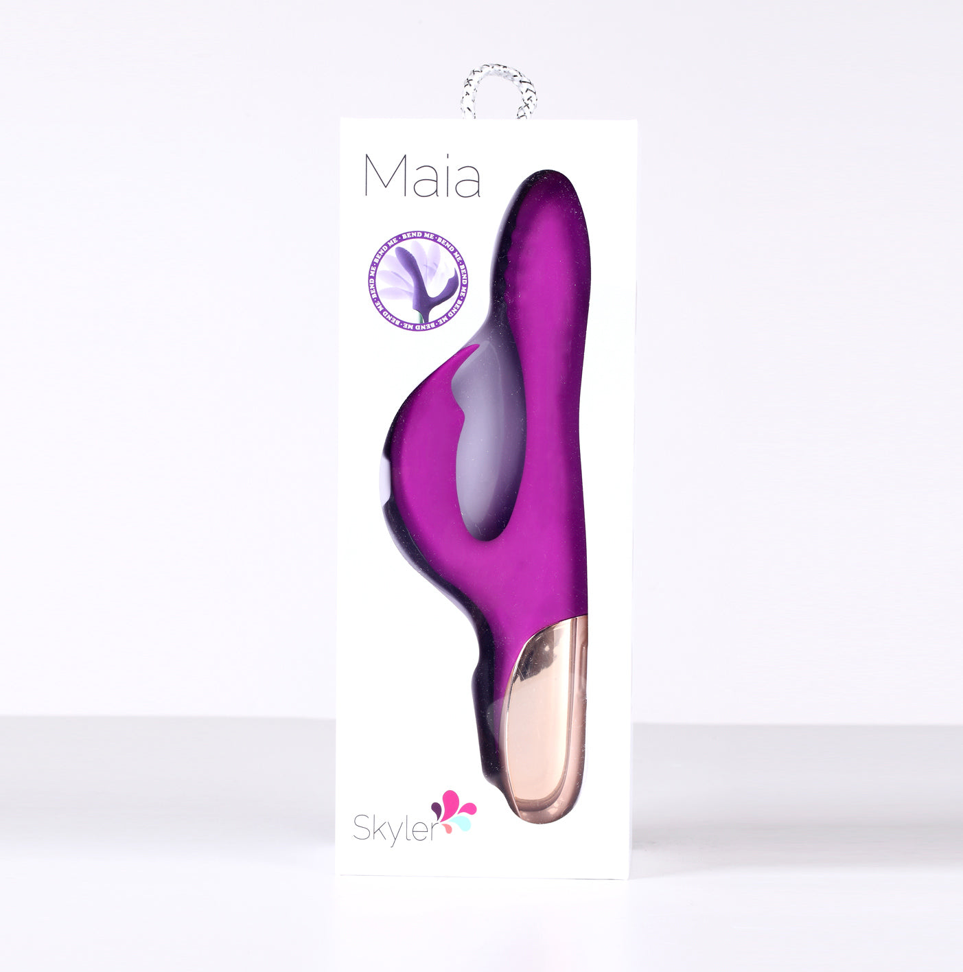 Skyler Silicone Bendable Rabbit - Purple MTJM18104-L9