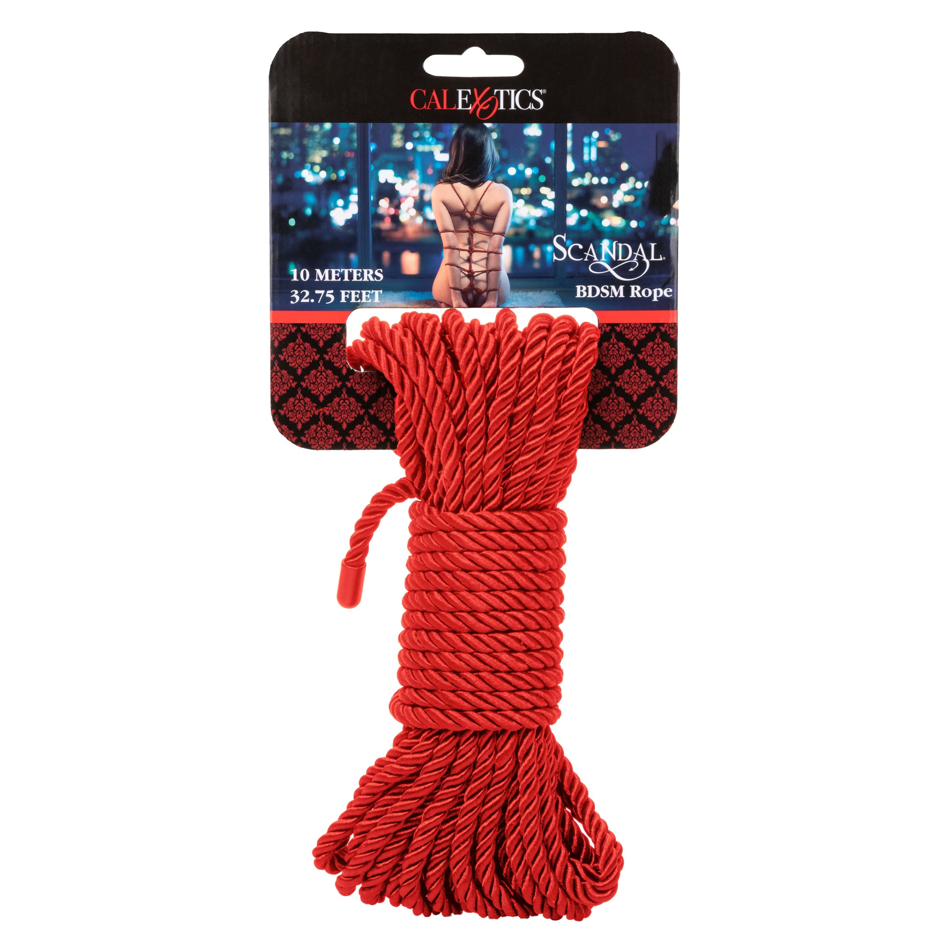 Scandal BDSM Rope 32.75ft/ 10m - Red SE2711962