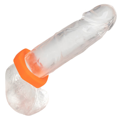 Alpha Liquid Silicone Prolong Sexagon Ring -  Orange SE1491702