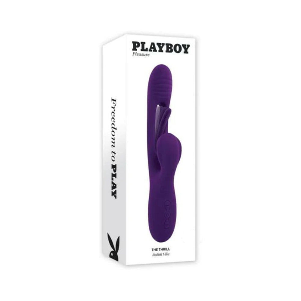 Playboy Pleasure - the Thrill Rabbit Vibrator -  Purple PB-RS-3175-2