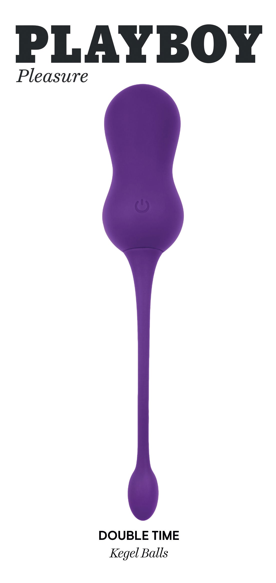 Playboy Pleasure - Double Time - Kegel Balls - Dark Purple PB-RS-2406-2