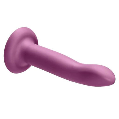 Ergo Super Flexi II Dong Soft and Flexible Liquid  Silicone With Vibrator - Plum WTC964