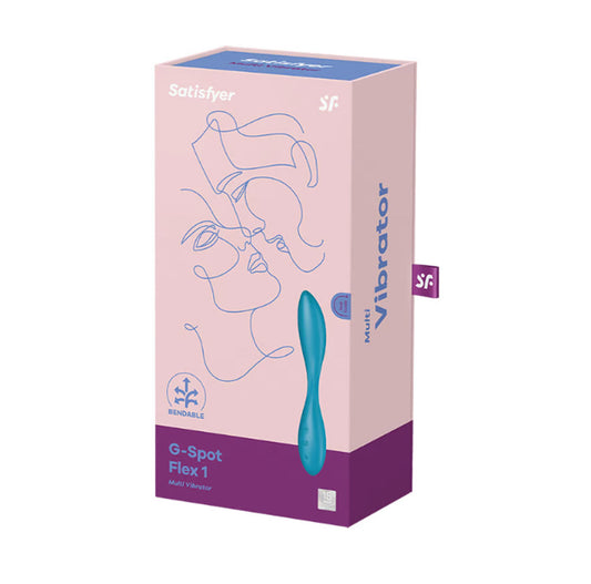 Satisfyer G-Spot Flex 1 - Multi Vibrator - Petrol SAT-J2018-293