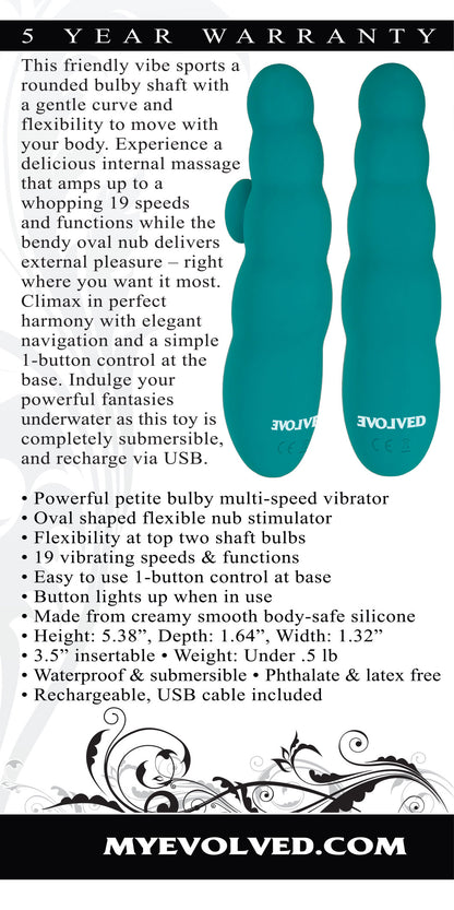 G-Spot Perfection - Teal EN-RS-9260-2