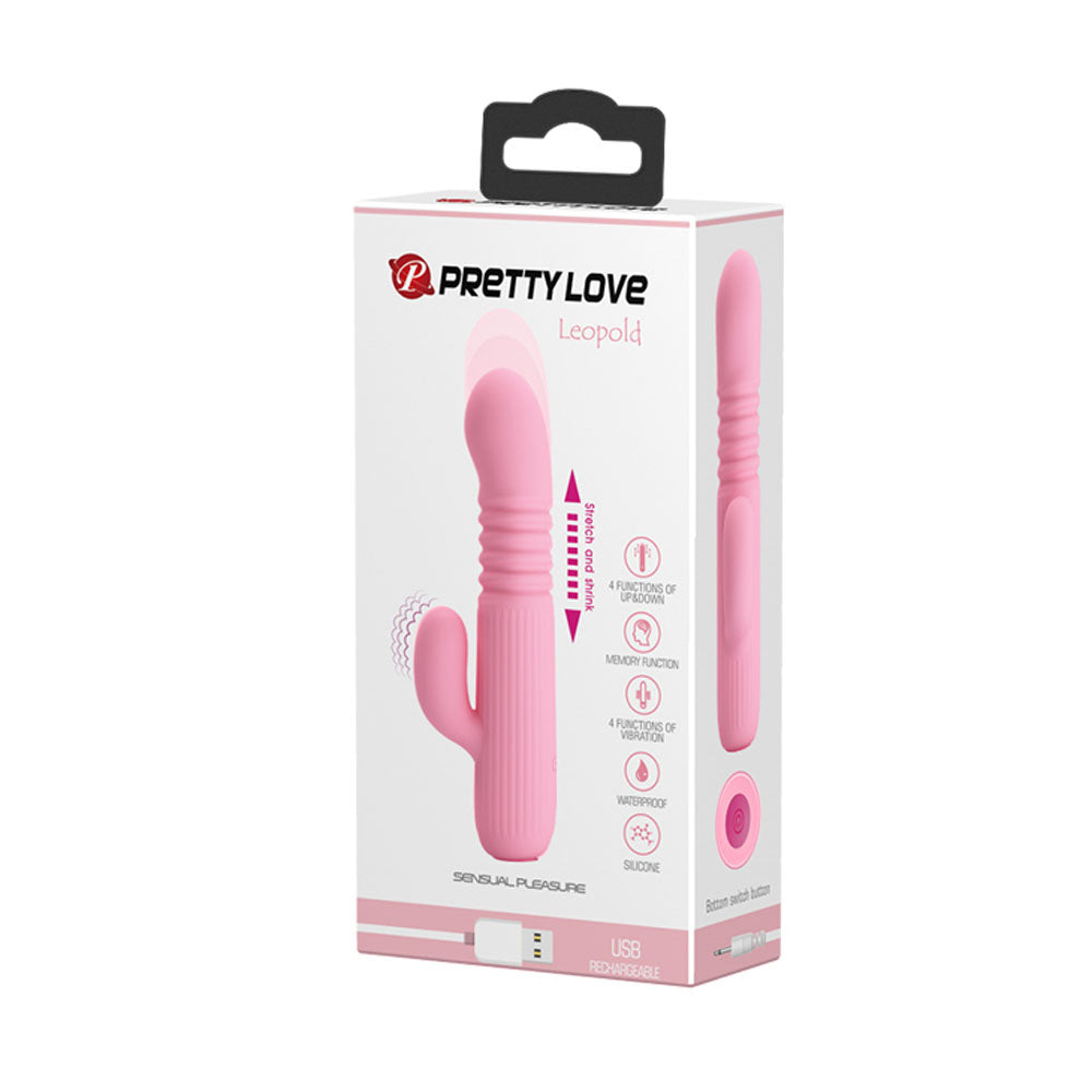 Pretty Love Leopold G-Spot Vibrator - Pink BI-014593-1