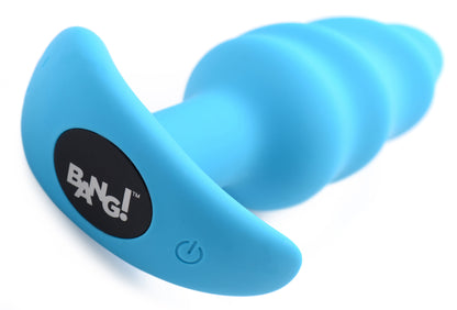 21x Silicone Swirl Plug With Remote - Blue BNG-AG564-BLU