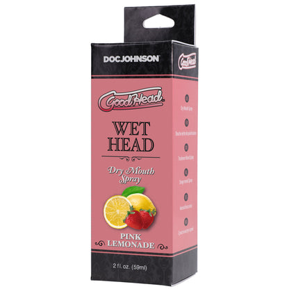 Goodhead - Wet Head - Dry Mouth Spray - Pink  Lemonade - 2 Fl. Oz. (59ml) DJ1361-20-BX