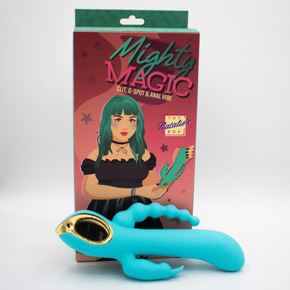 Mighty Magic Clit - G-Spot and Anal Vibrator -  Blue LAK-9100