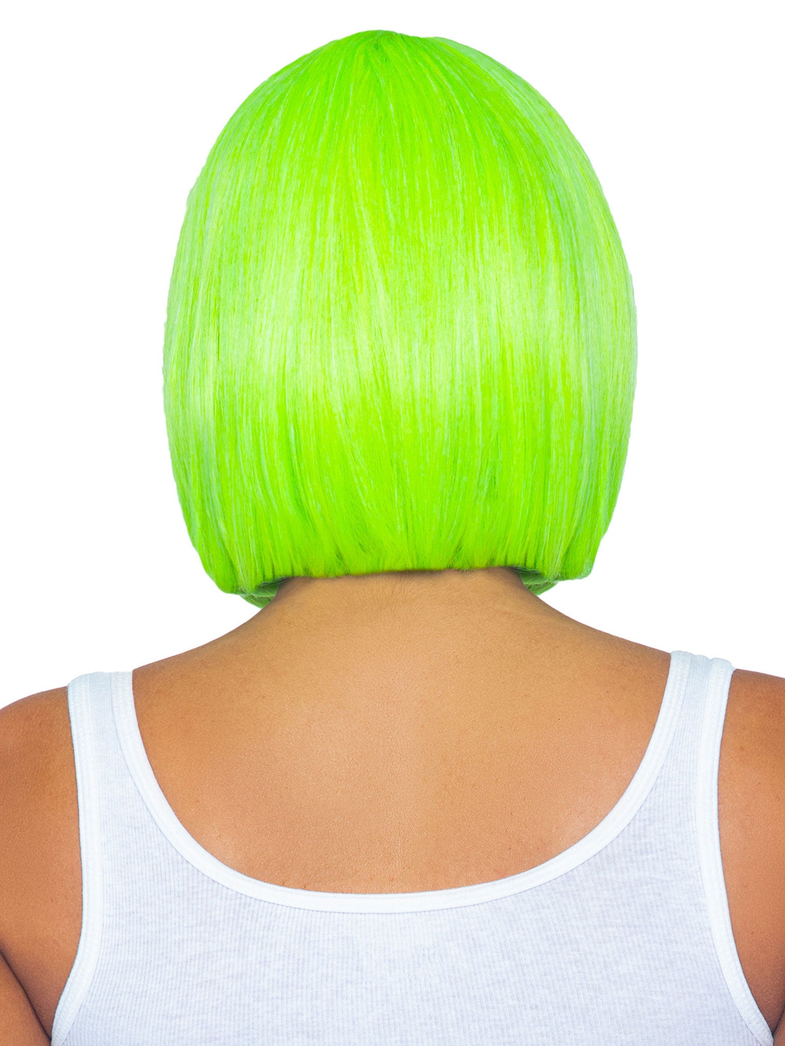 12 Inch Short Bob Wig - Neon Green LA-A2907NGRN