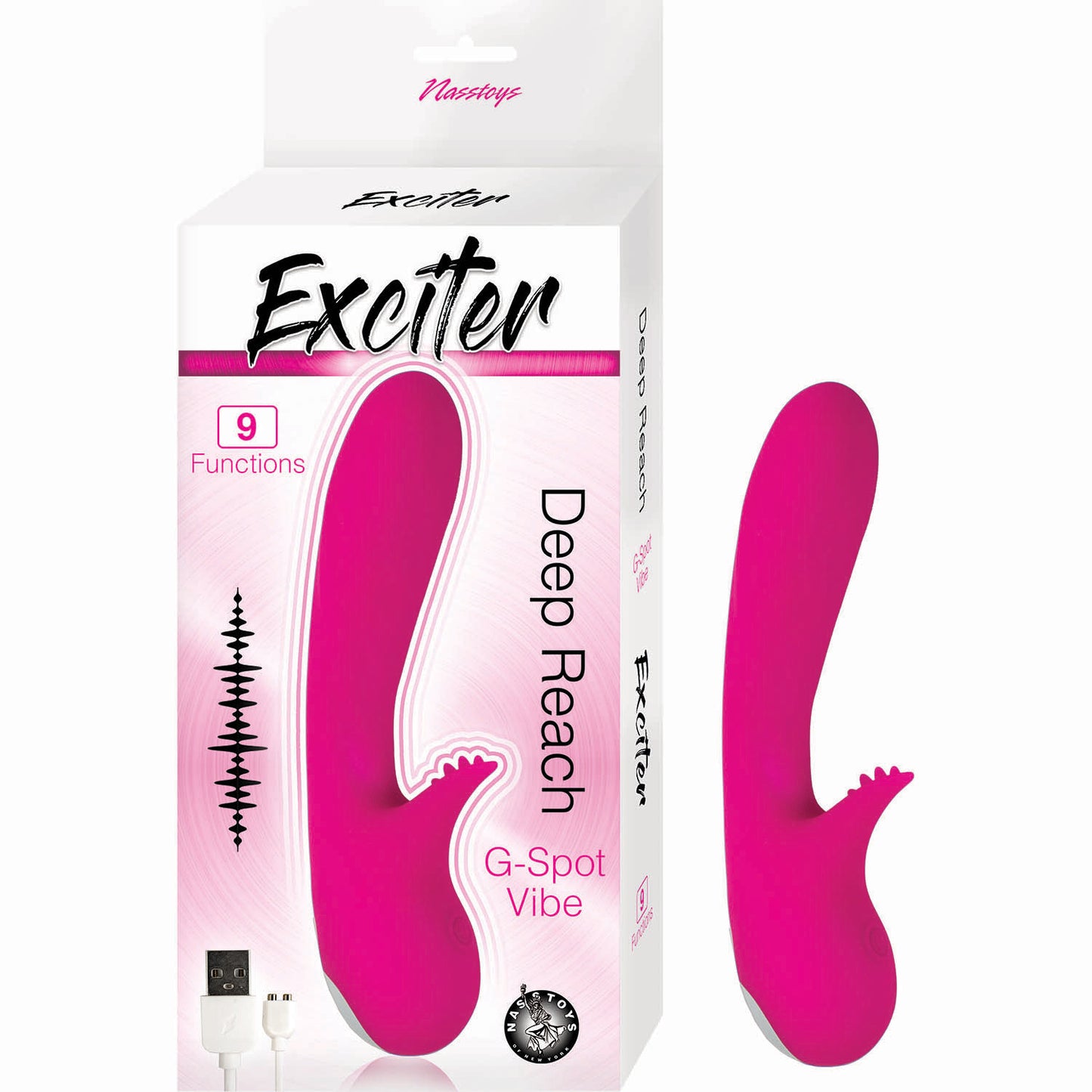 Exciter Deep Reach G-Spot Vibe - Pink NW3026-1