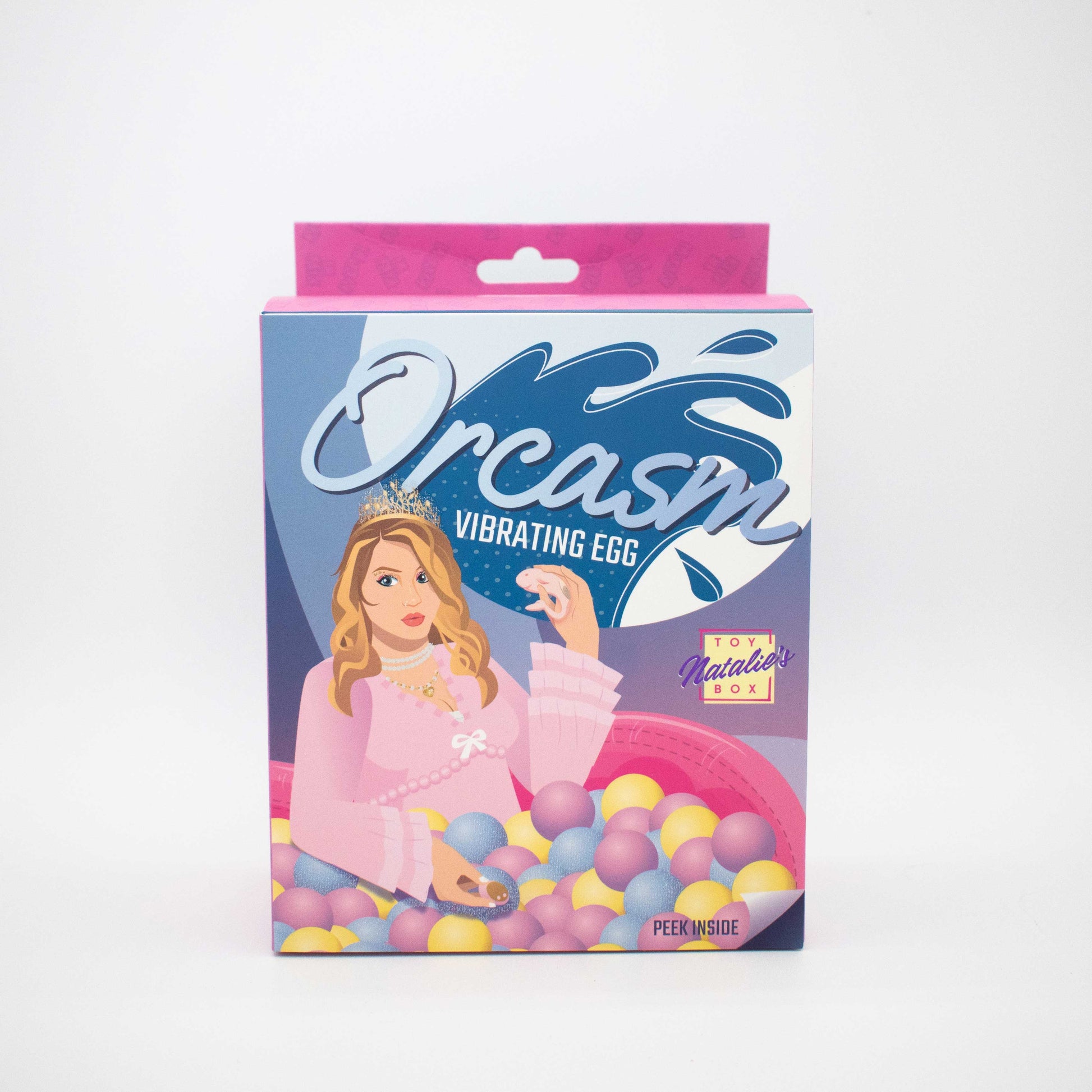 Orcasm Remote Controlled Wearable Egg Vibrator - Pink LAK-9101