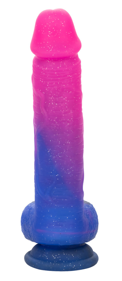 Naughty Bits Ombre Hombre XL Vibrating Dildo -  -  Pink/purple SE4410703