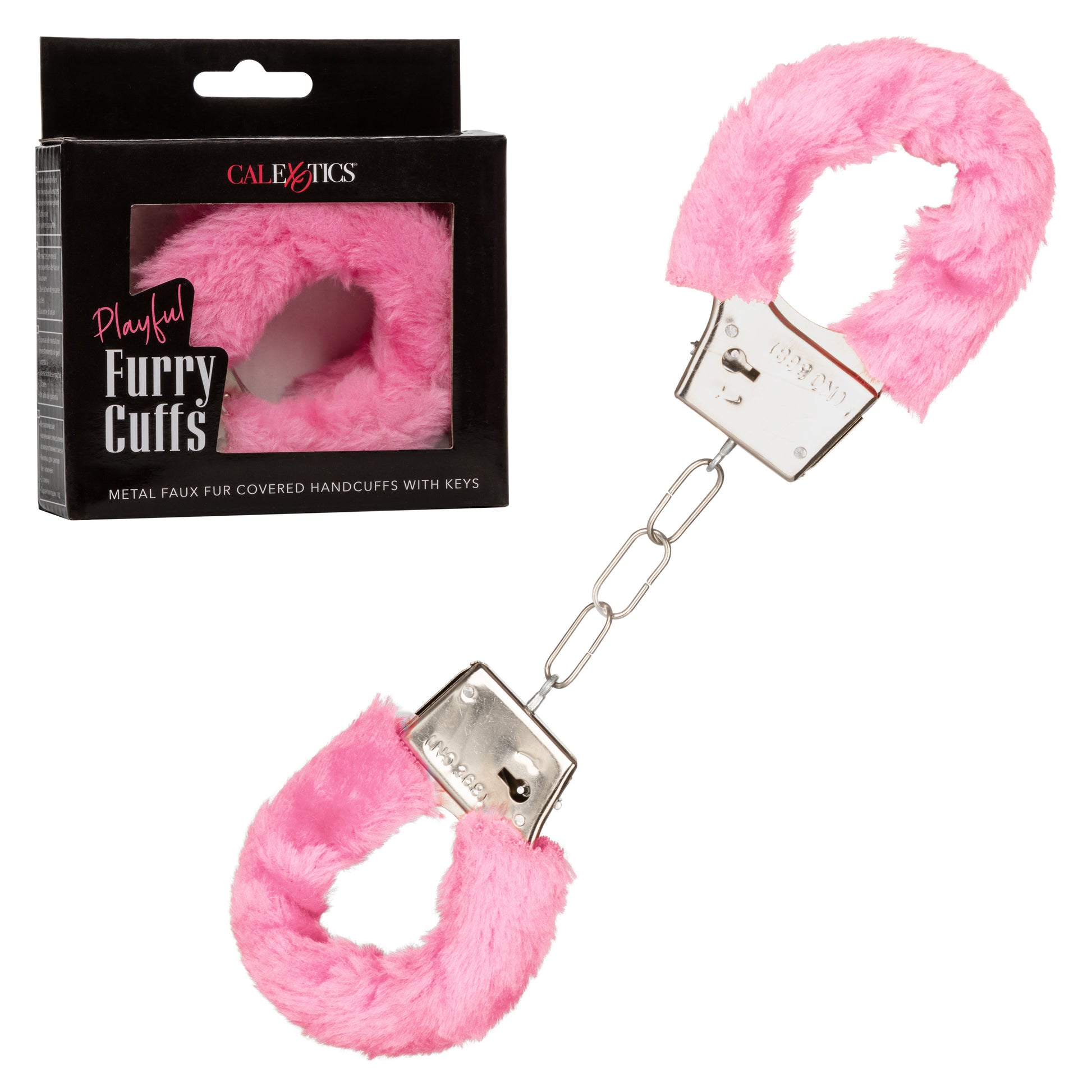 Playful Furry Cuffs - Pink SE2651203