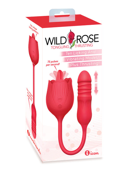 Wild Rose Tonguing Thrusting - Red IC1708