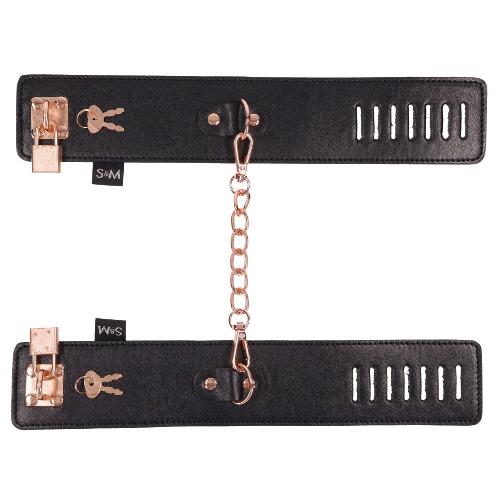 Brat Locking Cuffs - Black SS09849