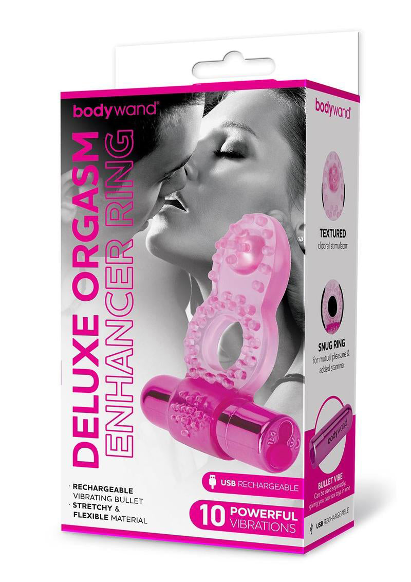 Bodywand Deluxe Orgasm Enhancer Ring - Pink X-BW1503