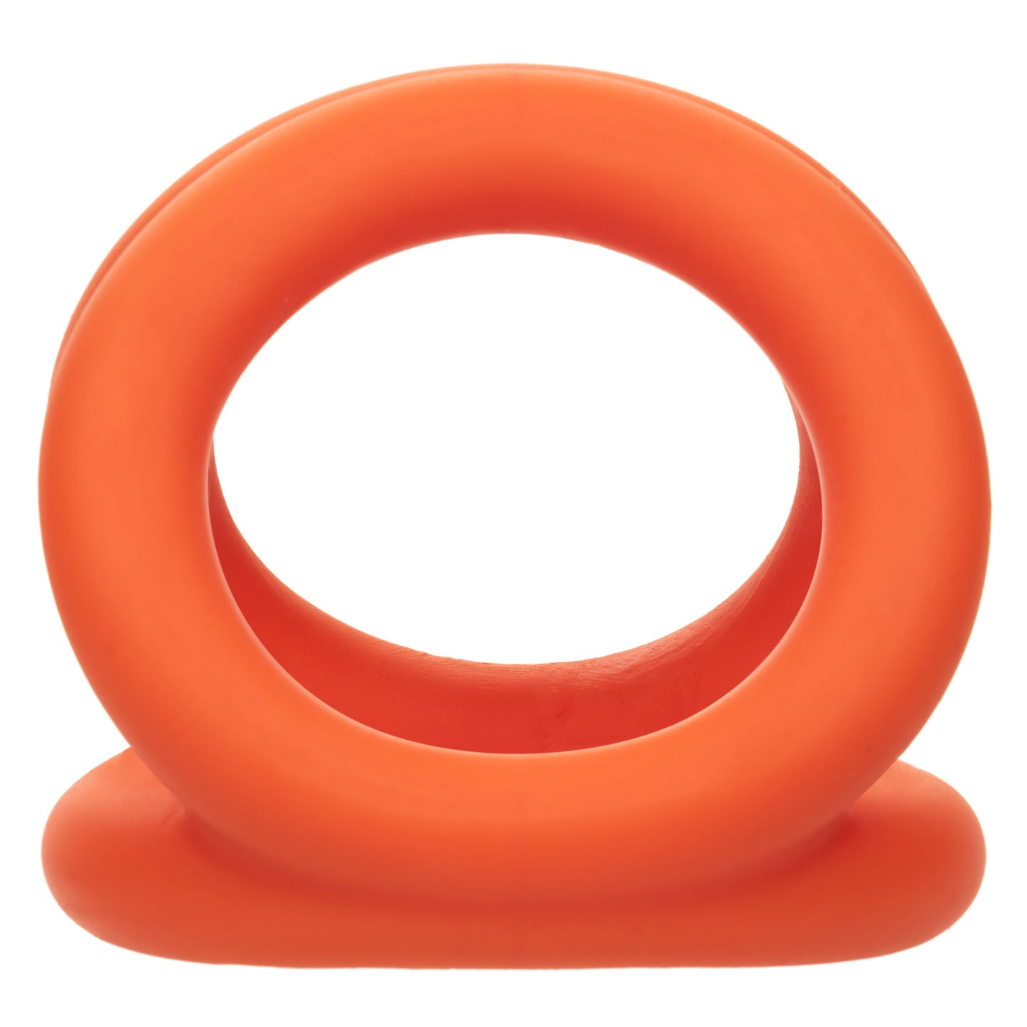 Alpha Liquid Silicone Tri-Ring - Orange  Orange SE1492362