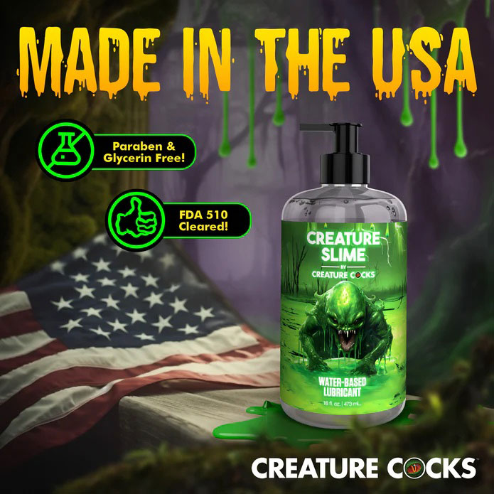 Creature Slime Water Based  Lubricant 16oz CC-AH455-16OZ