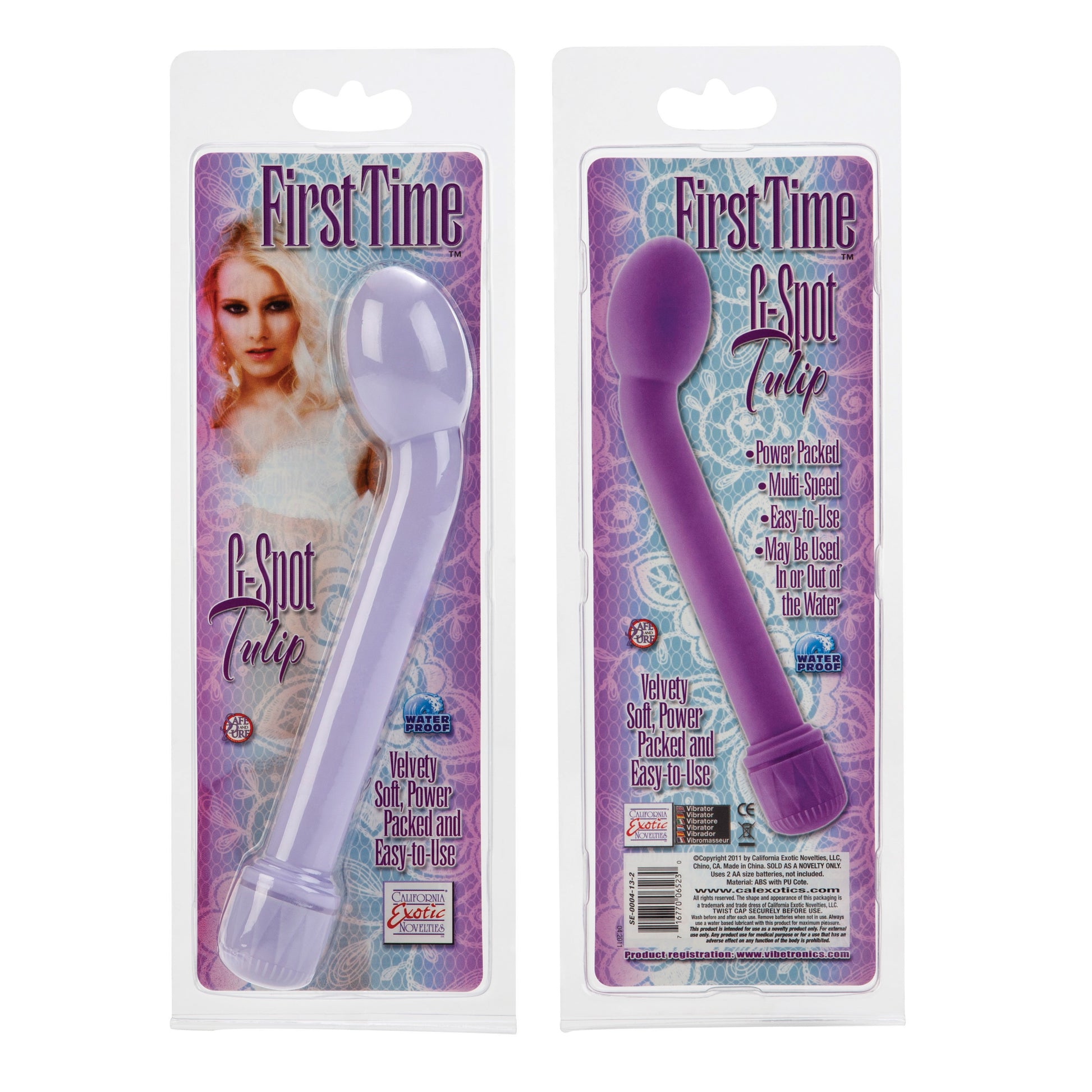 First Time G-Spot Tulip Vibe - Purple SE0004132