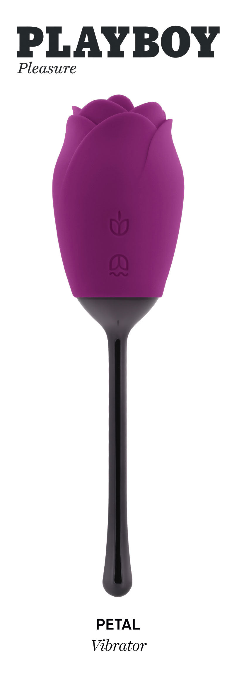 Playboy Pleasure - Petal - Vibrator - Plum PB-RS-2284-2