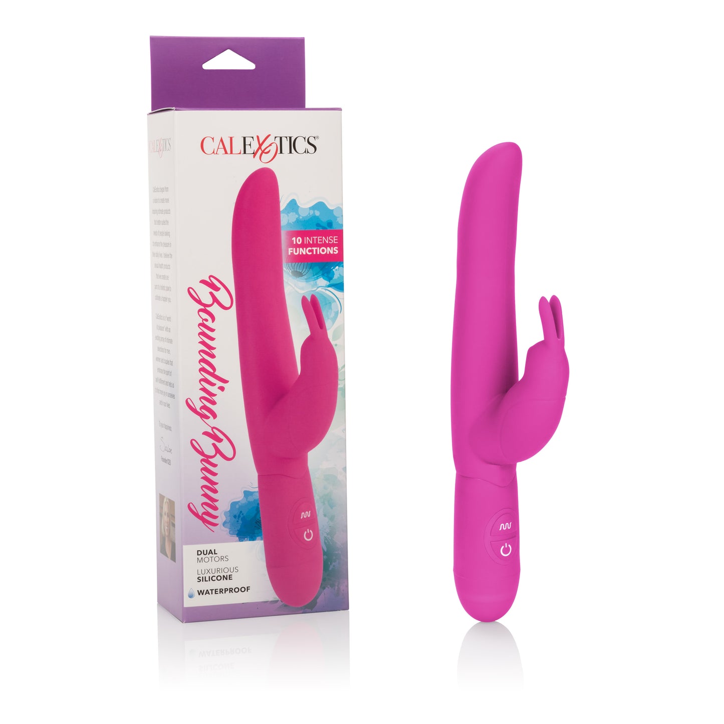 Posh 10-Function Silicone Bounding  Bunny - Pink SE4540053