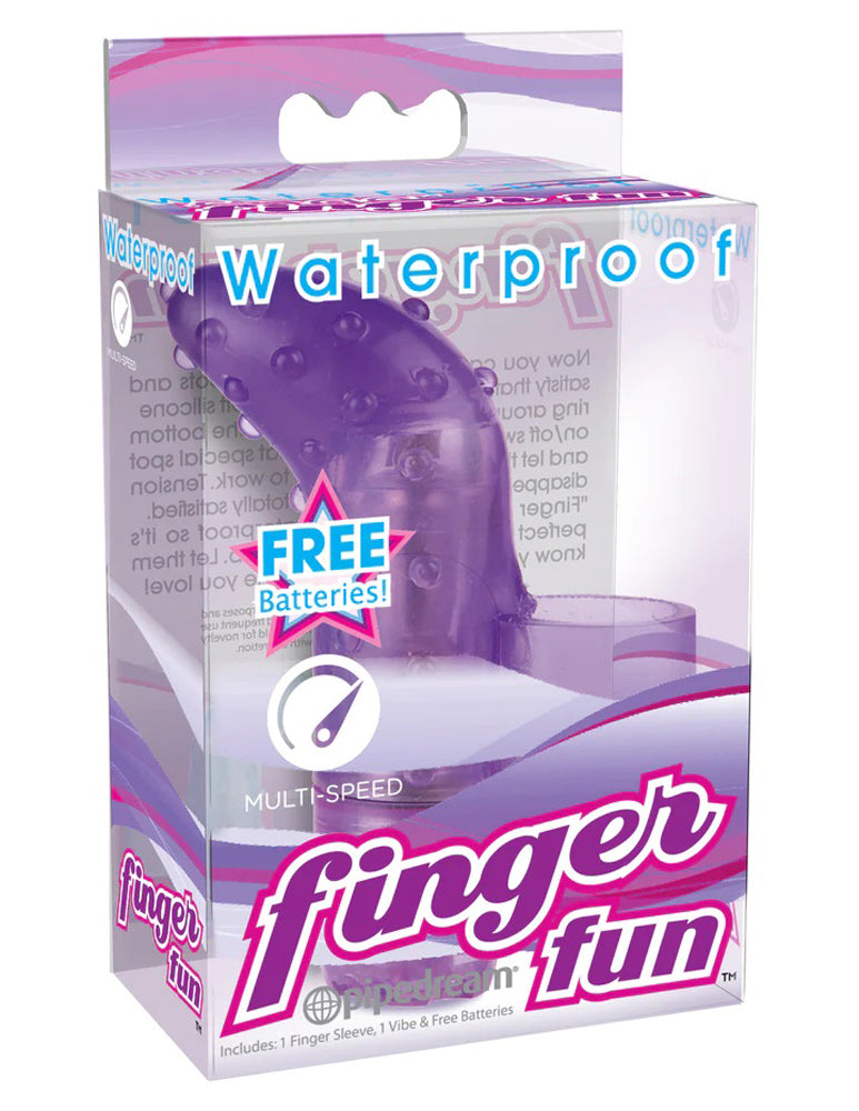 Waterproof Finger Fun - Purple PD2554-12