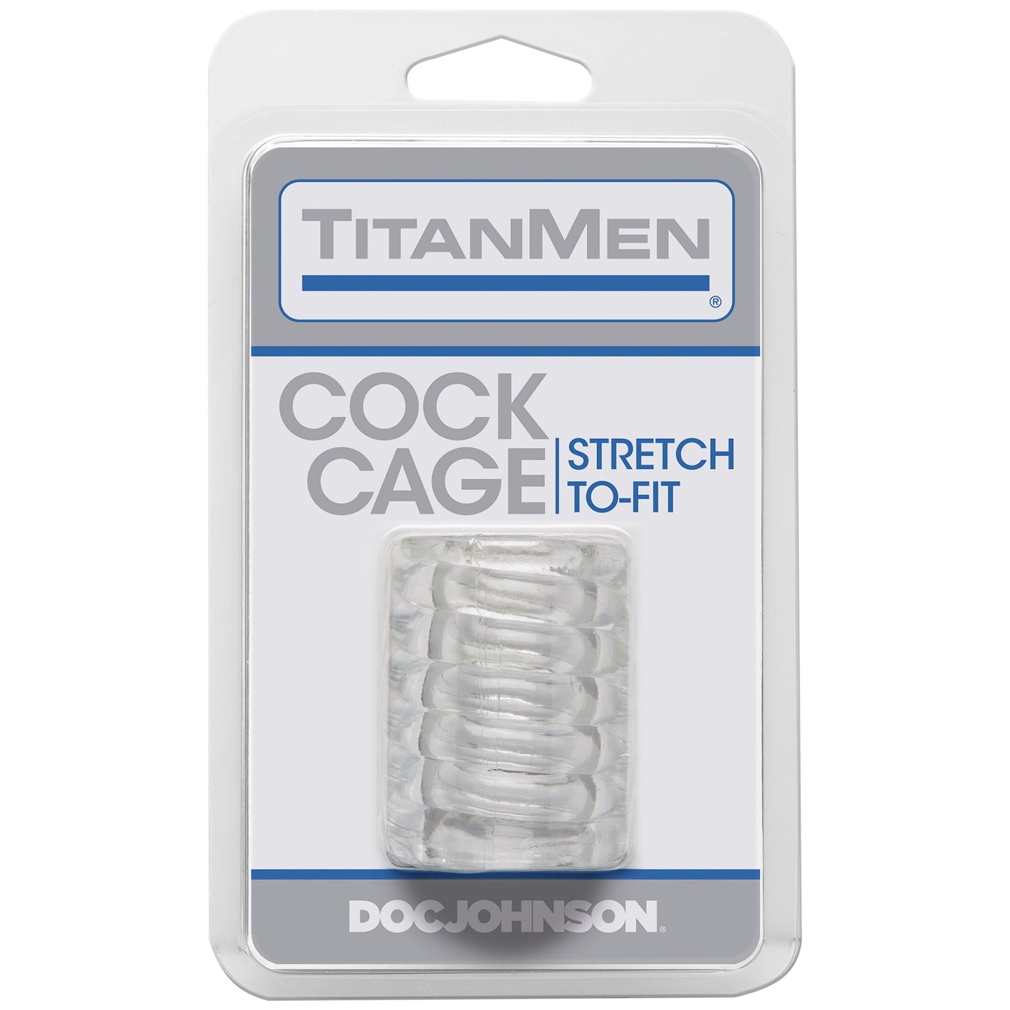 Titanmen Cock Cage - Clear DJ3504-03