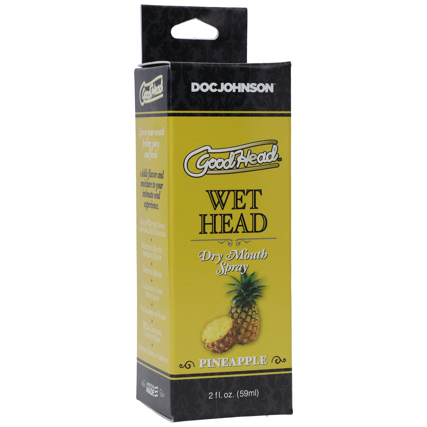 Goodhead - Wet Head - Dry Mouth Spray - Pineapple  - 2 Fl. Oz. DJ1361-22-BX