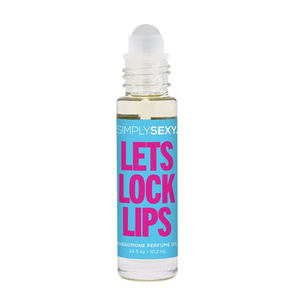 Simply Sexy Pheromone Perfume Oil Lets Lock Lips Roll on .34 Oz SSY4002-10