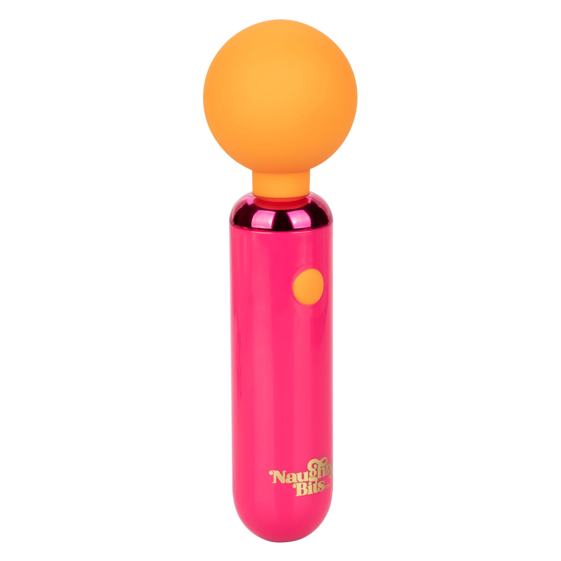 Naughty Bits Home Cumming Queen Vibrating Wand -  Orange/pink SE4410383