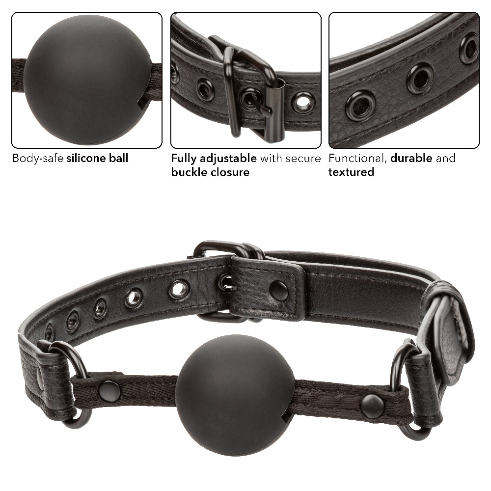 Nocturnal Collection Ball Gag - Black SE2678053