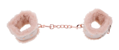 Peaches N Creame Fur Handcuffs - Pink SS09960