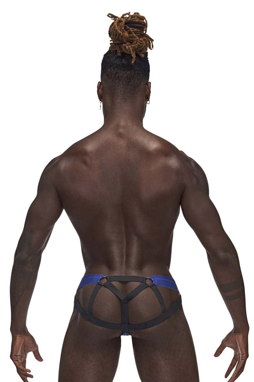 Sexagon Strappy Ring Jock - Small/medium - Royal MP-352269RYSM