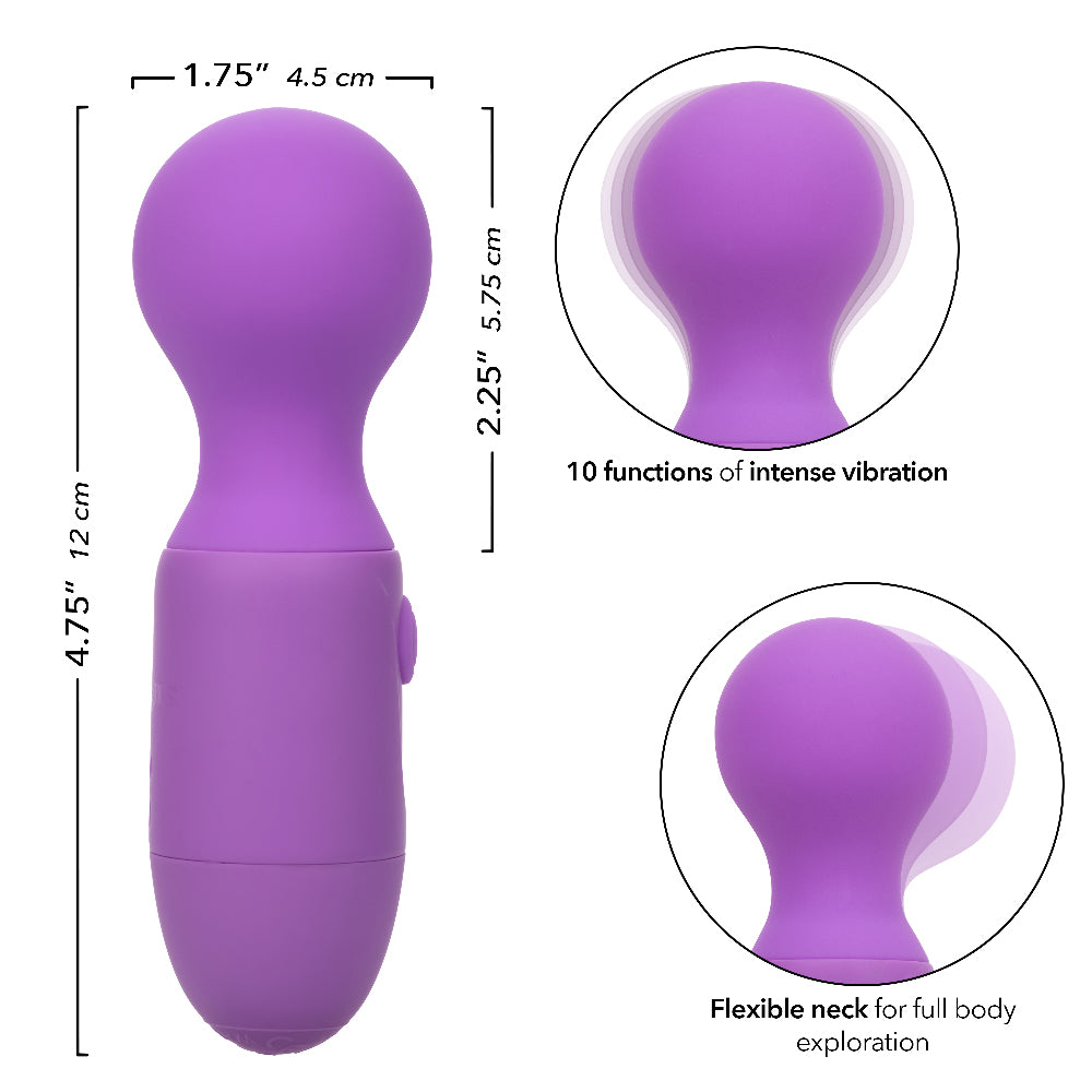 First Time Rechargeable Massager - Purple SE0003023